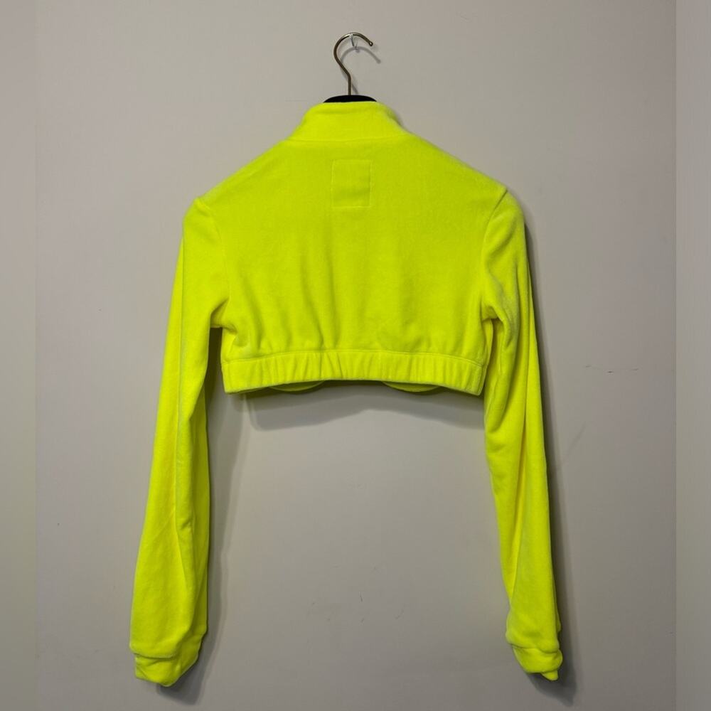 adidas x Jeremy Scott Velour Crop Track Top - Size S - Picture 4 of 8